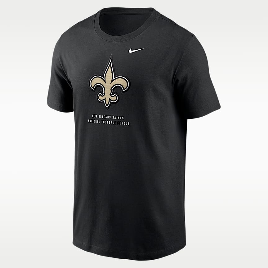 New Orleans Saints Icon Men's Nike Therma NFL Pullover Hoodie